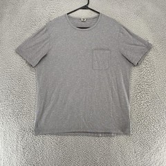 REI Hiking Shirt Mens Large Gray Pocket Lightweight Stretch Outdoor Tee