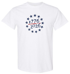 Unisex USA 1776 2026 Tee’s – Choose your color & size!