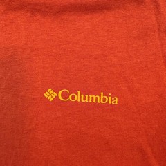 NWT Columbia Mens Burnt Orange Sportswear Logo Short Sleeve T Shirt Size XL