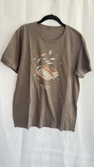 Do Lab Warrior Graphic T Shirt Mens Medium Brown Geometric Short Sleeve Tee