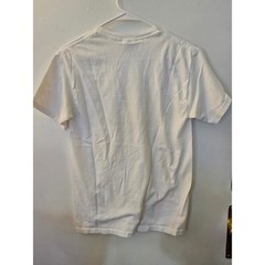 Hanes Heavyweight Property of America Graphic T-Shirt White Adult Small S 1776