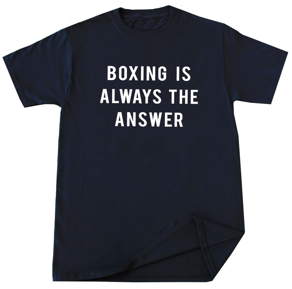 Funny Boxing T-shirt Boxer Gym Boxing Fan Player Training Trainer Birthday Gift