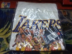 LA Lakers Fanatics NBA Finals 2020 Champions Caricature T Shirt Men’s size L NWT
