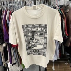 Vintage Disney Mickey’s Gym T Shirt Size XL Boxing