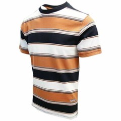 Volcom Men’s Burnt Orange Chromatic Crew S/S T-Shirt (S02)