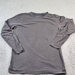 Kuhl Shirt Mens Medium Gray Wildfibre Organic Cotton Long Sleeve Tee Tagless