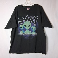 Vintage Sway Shirt Men’s XXL Stay Wealthy All Year Bayside Heavyweight USA 90s