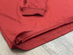 DRI-FIT Hoodie Long Sleeve T-Shirts, UPF 50+ Sun Protection Hooded BURGUNDY