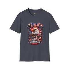 80s USA Patriotic Eagle Shirt | Retro American Pride Graphic Tee