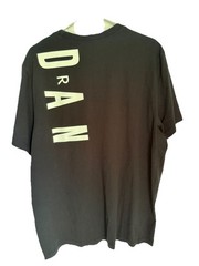 Men’s Air Jordan T-Shirt Black Spell-Out Jumpman 2XL NBA