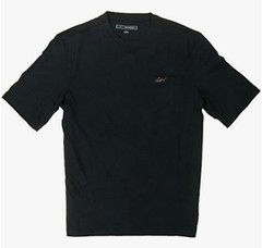 Greg Norman Shark Crew Tee Shirt XLarge XL Black with Pocket T-Shirt NEW