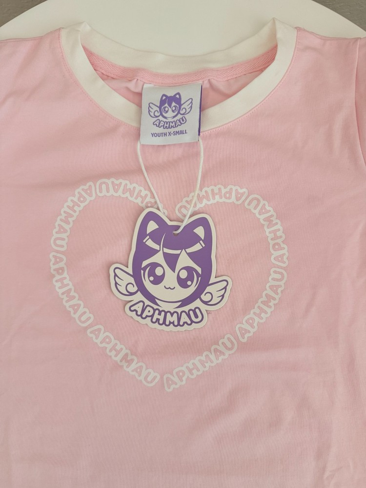 Aphmau MeeMeows Hearts Short Sleeve T-Shirt Kids or Adults – Pick Your Size