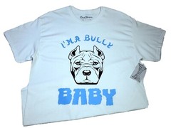 ChiefBrains Apparel Limited Edition Pitbull Bully Baby T Shirt Mens Cotton New
