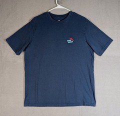 Tommy Bahama Mens Medium Blue Parrotsailing Graphic Beach Tropical T Shirt