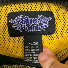 Silver Point T Shirt Mens XL Black Cotton Mesh Lined Casual Crew Neck Summer Tee