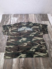 Camouflage Vintage Mv Sport Mens T-Shirt Size XXXL Eagles Landing. Military