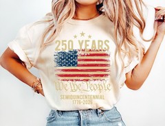 250th anniversary t shirt America 250th Anniversary Celebration 250 Years Unisex