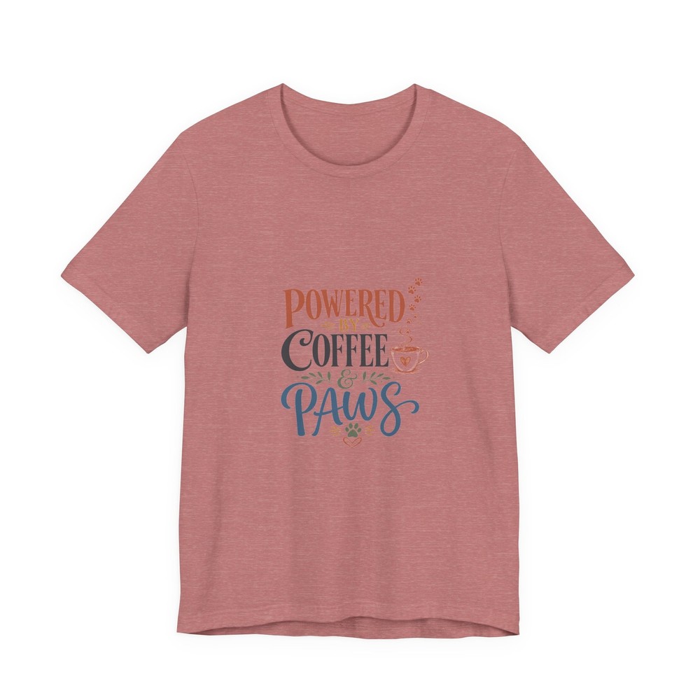 Vet Tech Shirt, Powered by Coffee & Paws, Funny Vet Tech T-Shirt, Veterinary
