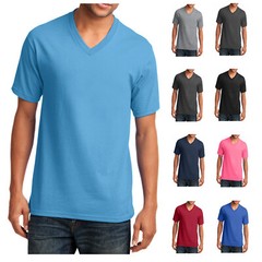 Mafoose Men’s Short Sleeve Core Cotton V-Neck Soft Tee PC54V