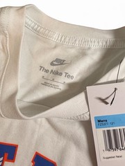 Nike The Nike Tee White Graphic Logo Crew Neck Short Sleeve T-Shirt Men’s M