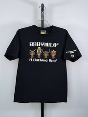 Authentic A BATHING APE BAPE Baby Milo Kyoto Tee Tee Shirt Japan Medium