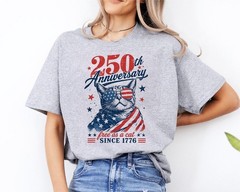 Free As a Cat Shirt, USA 1776–2026 T-Shirt, 250th Years of Shirt
