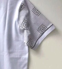 Men’s Beautiful Cotton Rhinestone T Shirt,Italian Style,Stretch S to 2XL….A12.