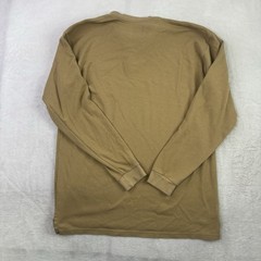 Tyndale FR Flame Resistant Tan Henley Long Sleeve Shirt Men’s XL