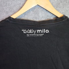 BAPE Baby Milo x SpongeBob Black Graphic Tee Men’s XL Rare Vintage Streetwear