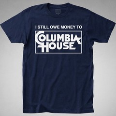 Columbia House T-SHIRT tee records penny CD CDs compact disc music audio funny
