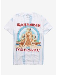 Iron Maiden Powerslave Tie-Dye T-Shirt, Large