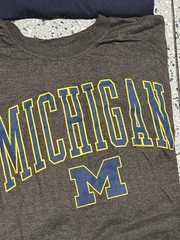 Lot Of 12 Nike University of Michigan Wolverines Shirts Made in USA + 4ball Cap