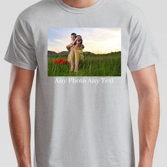 Personalised Unisex Stag T Shirt Custom Image Picture Photo Text Customised Tee