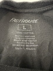 Fasthouse Brand Heavyweight T-Shirt Crew Neck Large Black