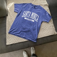 Santa Monica Beach California Souvenir Aesthetic, Vintage T-Shirt