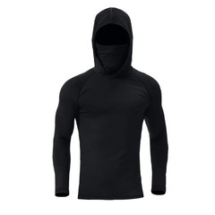 Performance Hoodie Long Sleeve T-Shirts, UPF 50+ Sun Protection Hooded Unisex