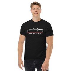 718 Spyder Open Top Flat Six Roadster Graphic Tee T-Shirt Gift T-shirt