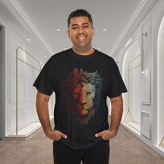 Leo Lion Short Sleeve T-Shirt ( No Rhinestone )