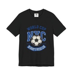 NYC Varsity Soccer Tee | Collegiate WORLD CUP Pride, Retro NYC Athletics