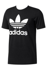 Adidas Men’s T-Shirt Trefoil Logo Design Graphic Classic Short Sleeve Shirt