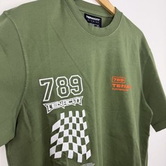 Tenaciti Men’s Green Biker Streetwear Shirt NWT Size Medium