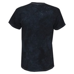 The Mountain Born Free Horses Men’s Graphic Short Sleeve T-Shirt in Navy, Medium