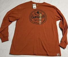 Carhartt vintage long sleeve size L Burnt Orange Regular Fit Men’s Shirt Large