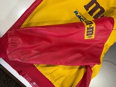 Ernie Irvan Good Year All Leather Racing Jacket XL Chase Authentics NASCAR