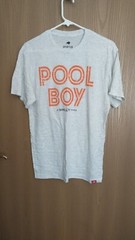 NWOT Lightweight Crewneck Small Lt Gray/Heather Pool Boy SS Sportiqe T-shirt