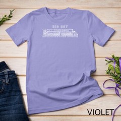 Big Boy 4000 Class Steam Locomotive Train Blueprint Gift T-Shirt Unisex T-shirt