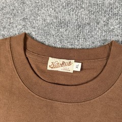 Bronson MFG Non Stock T Shirt Mens XL Brown Short Sleeve Heavyweight Cotton
