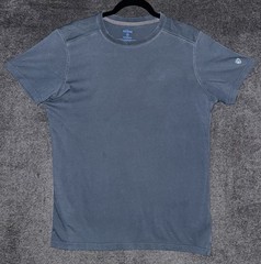 Kuhl Shirt Mens Medium Blue Organic Cotton Wildfibre Short Sleeve Outdoor Tee
