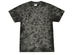 Tie Dye Crystal Black T-Shirts S M L XL 2XL 3XL Cotton Colortone