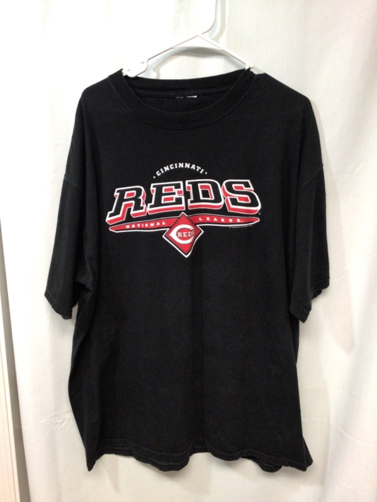 Cincinnati Reds 2005 Black XL Cotton T Shirt